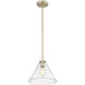 Aliza 1 Light 11 inch Modern Gold Indoor Pendant Ceiling Light